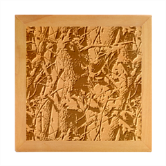 Realtree Camo Seamless Pattern Camo Hunting Wood Photo Frame Cube by Perong