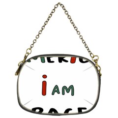 America  I Am Race Chain Purse (two Sides) by RiverRootz