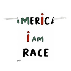 America  I Am Race Lightweight Drawstring Pouch (s) by RiverRootz