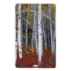 White Birch Trees Autumn Name Card Style Usb Flash Drive by Perong