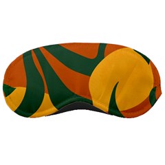 Lemon Citrus Fruit Summer Painting Drawing Sleep Mask by Grandong