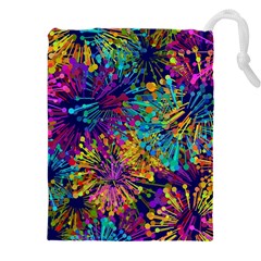 Illustration Graphics Art Drawstring Pouch (4xl) by anzea