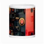 Tech Technology Pattern Morph Mug Center