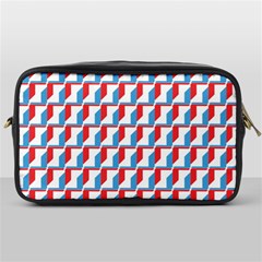 Fabric Geometric Pattern Background Toiletries Bag (one Side) by Salmanaz77