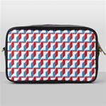 Fabric Geometric Pattern Background Toiletries Bag (One Side) Front