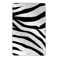 White Tiger Skin Name Card Style Usb Flash Drive by Ket1n9