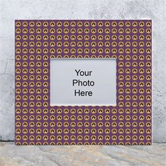 Olimedpurp White Wall Photo Frame 5  X 7  by snowwhitegirl