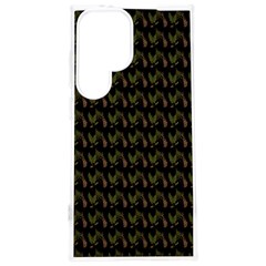 Fern Pattern 2 Black Samsung Galaxy S24 Plus 6 7 Inch Tpu Uv Case by snowwhitegirl