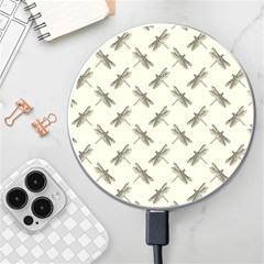 Dragonfy Insect Pattern Wireless Fast Charger(white) by Maspions