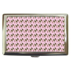 Fern Pattern 2 Pink Cigarette Money Case by snowwhitegirl