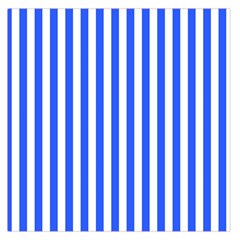 Blue Stripes, Sticker, Stickers Square Satin Scarf (36  X 36 ) by kyorashop23