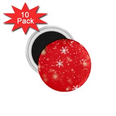 Christmas Ornament 1 75  Magnets (10 Pack)  by Salmanaz77