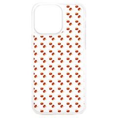 Kawaii Pumpkin Patt White Iphone 15 Plus Tpu Uv Print Case by snowwhitegirl