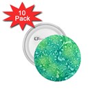 Retro Flower Pattern Design Batik 1.75  Buttons (10 pack) Front