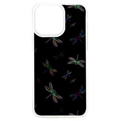 Background Pattern Dragonfly Iphone 15 Pro Max Tpu Uv Print Case by Posterlux