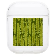 Fern Texture Nature Leaves Soft Tpu Airpods 1/2 Case by Posterlux