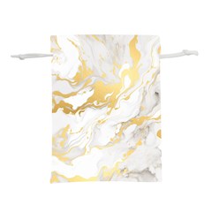 Marble Pattern Lightweight Drawstring Pouch (l) by Posterlux