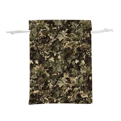 Camouflage Army Survival Uniform Lightweight Drawstring Pouch (l) by Posterlux