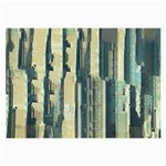 Texture Abstract Buildings Large Glasses Cloth (2 Sides) Front