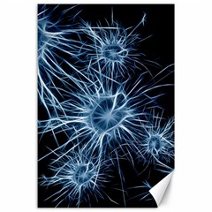 Neurons Brain Cells Structure Canvas 24  X 36  by anzea