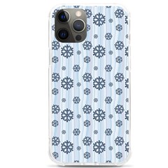 Snowflakes Winter Christmas Iphone 12 Pro Max Tpu Uv Print Case by anzea