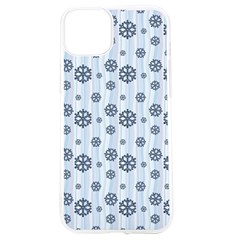 Snowflakes Winter Christmas Iphone 15 Tpu Uv Print Case by anzea