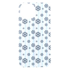 Snowflakes Winter Christmas Iphone 15 Black Uv Print Pc Hardshell Case by anzea