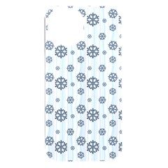 Snowflakes Winter Christmas Iphone 15 Plus Black Uv Print Pc Hardshell Case by anzea