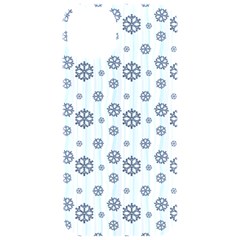 Snowflakes Winter Christmas Iphone 15 Pro Black Uv Print Pc Hardshell Case by anzea