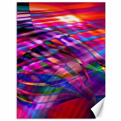 Wave Lines Pattern Abstract Canvas 36  X 48  by anzea