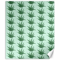 Aloe Plants Pattern Scrapbook Canvas 20  X 24  by anzea