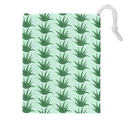 Aloe Plants Pattern Scrapbook Drawstring Pouch (4xl) by anzea