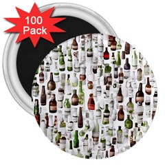 Bottle Chic Print Patterns 3  Magnets (100 Pack) by BellaVistaTshirt02