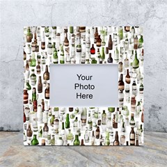 Bottle Chic Print Patterns White Box Photo Frame 4  X 6  by BellaVistaTshirt02