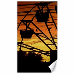 Urban Sunset Scene, Las Grutas, Rio Negro, Argentina Bk Canvas 40  X 72  by dflcprintsclothing