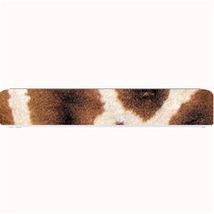 Giraffe Skin Texture Small Bar Mat by kyorashop23