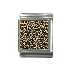 Jaguar Skin Texture, Jaguar Wool Texture, Yellow Italian Charm (13mm) by kyorashop23