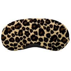 Jaguar Skin Texture, Jaguar Wool Texture, Yellow Sleep Mask by kyorashop23