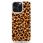 Leopard Skin Texture Macro, Brown iPhone 15 Pro Max TPU UV Print Case Front