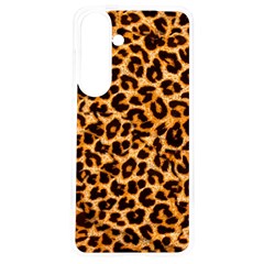 Leopard Skin Texture Macro, Brown Samsung Galaxy S24 6 2 Inch Tpu Uv Case by kyorashop23