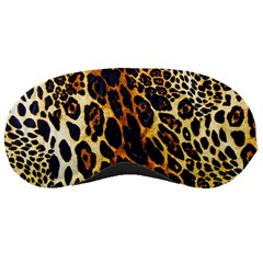 Leopard Skin Texture, Macro, Brown Sleep Mask by kyorashop23