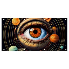 Eye Of The Universe (ai) Banner And Sign 8  X 4  by dflcprintsclothing