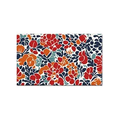 Colorfuleclecticfloralpattern Sticker (rectangular) by BellaVistaTshirt02