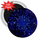 Star Universe Space Starry Sky 3  Magnets (100 pack) Front