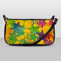 Star Homepage Abstract Shoulder Clutch Bag by anzea