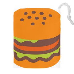 Hamburger Drawstring Pouch (4xl) by anzea