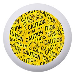 Caution Road Sign Cross Yellow Dento Box With Mirror by anzea