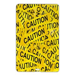 Caution Road Sign Cross Yellow Name Card Style Usb Flash Drive by anzea