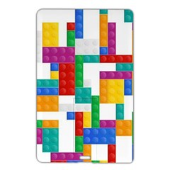 Colorful Bricks, Bricks, Colorful, Colors, Games, Lego, Rainbow Name Card Style Usb Flash Drive by kyorashop23