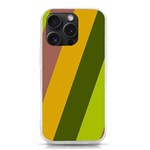 Autmn Stripes Colors Geometric Print Design iPhone 15 Pro TPU UV Print Case Front